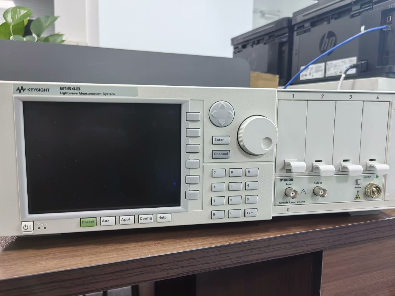 81600B 可调激光器 是德 Keysight模块都是进入后报错 维修案例