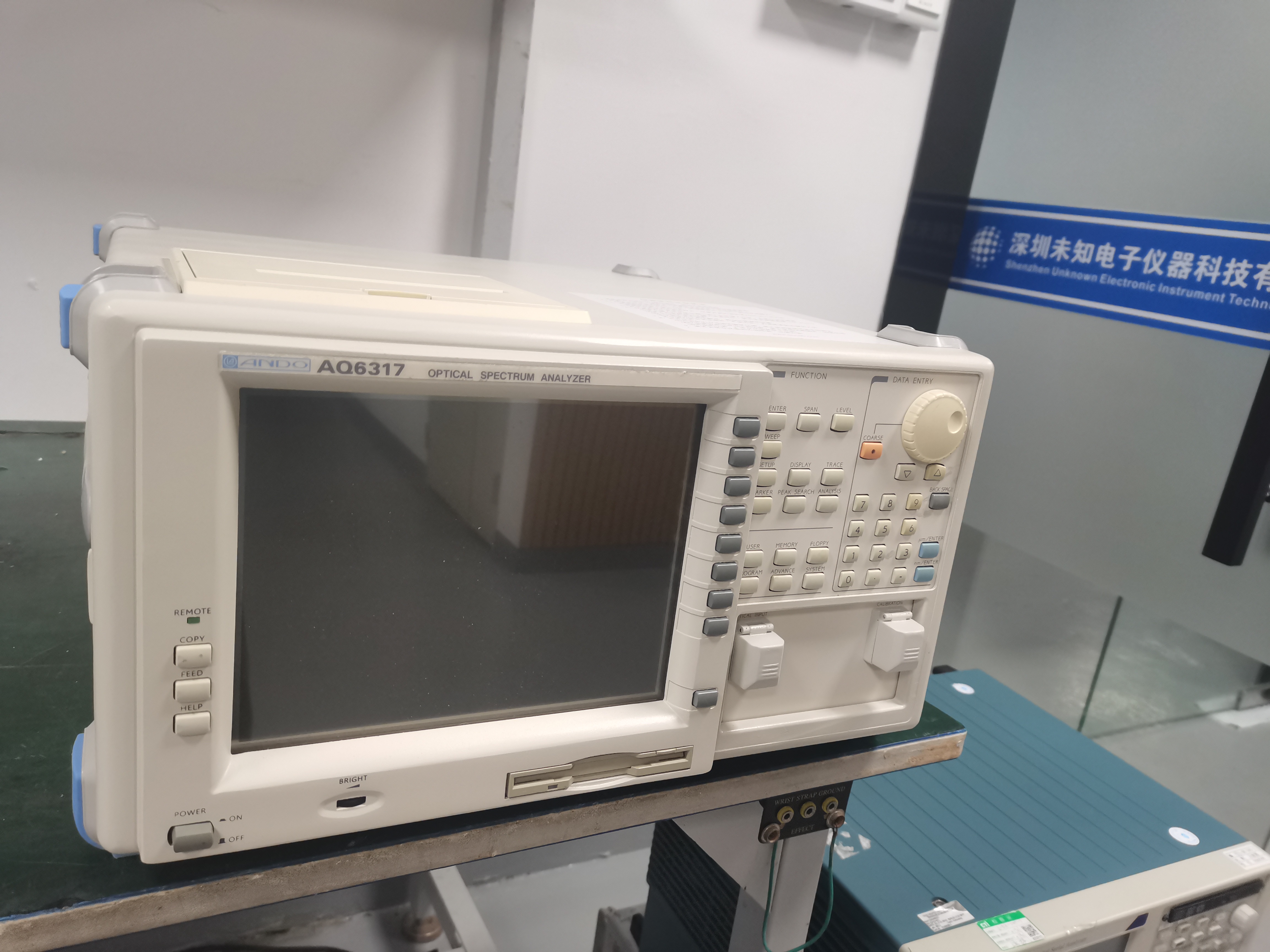 AQ6317 光谱分析仪 横河(YOKOGAWA) 故障 不通电 维修案例