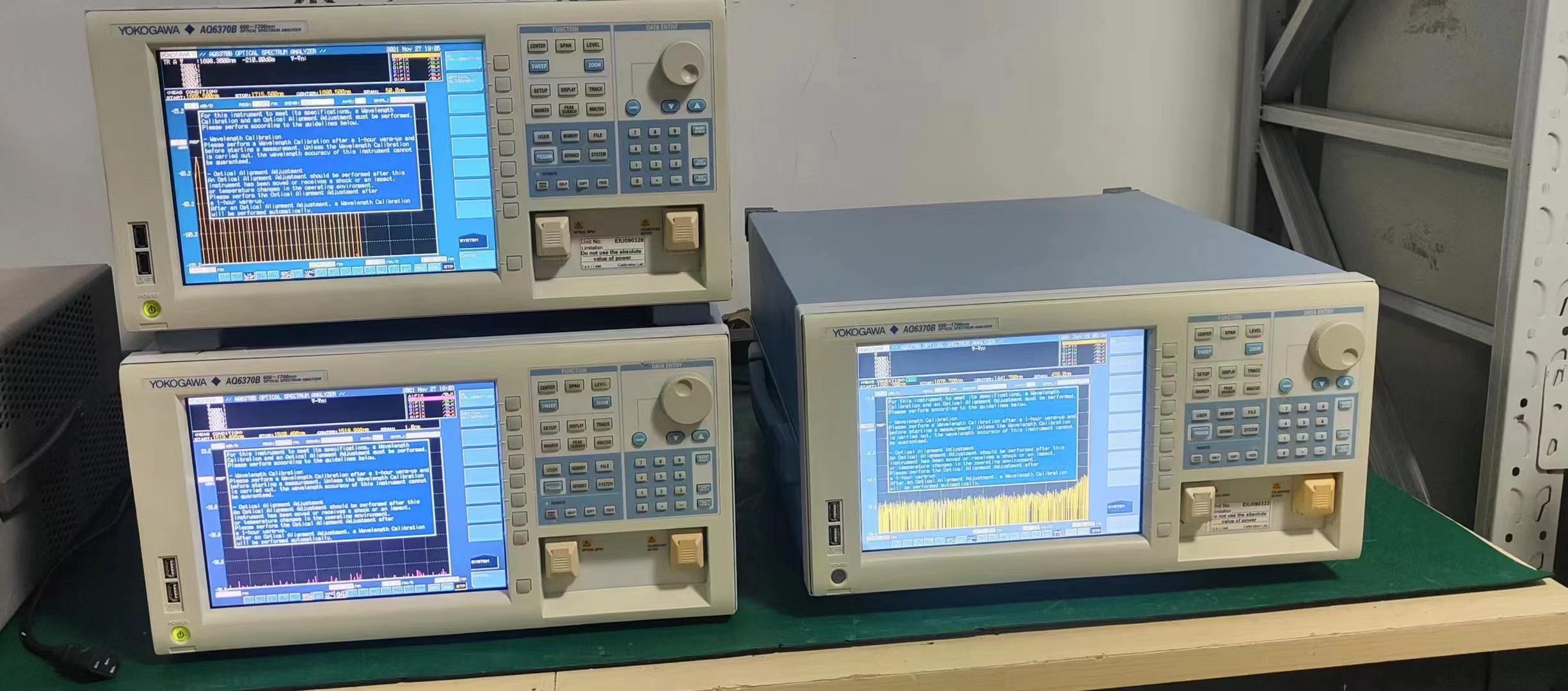  AQ6370B 光谱分析仪 横河(YOKOGAWA) 故障：功率低 维修案例