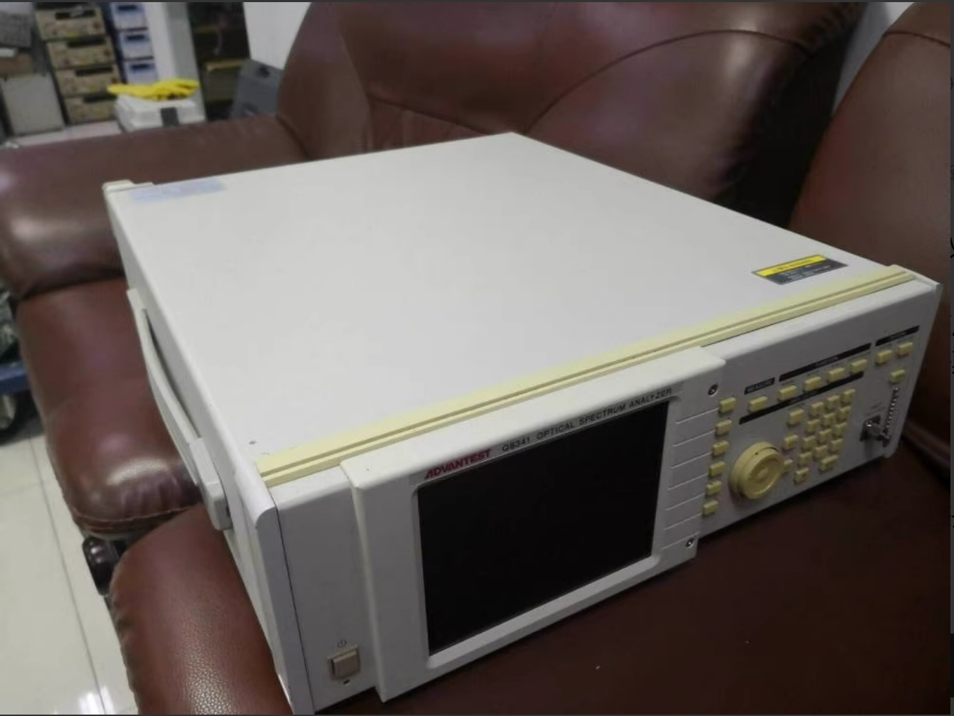 Q8341光波长计爱德万Advantest死机反应慢问题故障维修案例