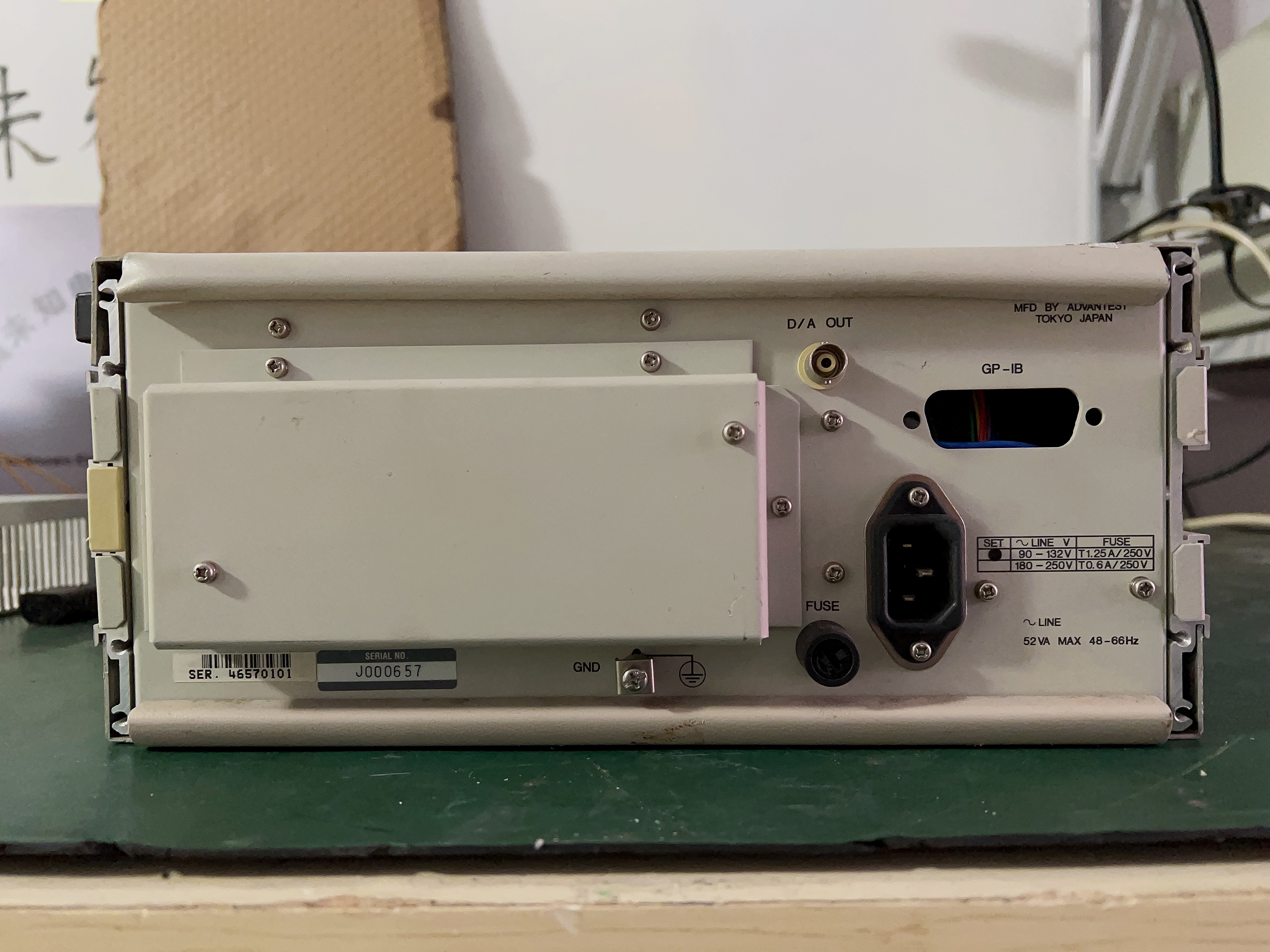 TQ8325光波长计爱德万Advantest开不了机故障维修案例