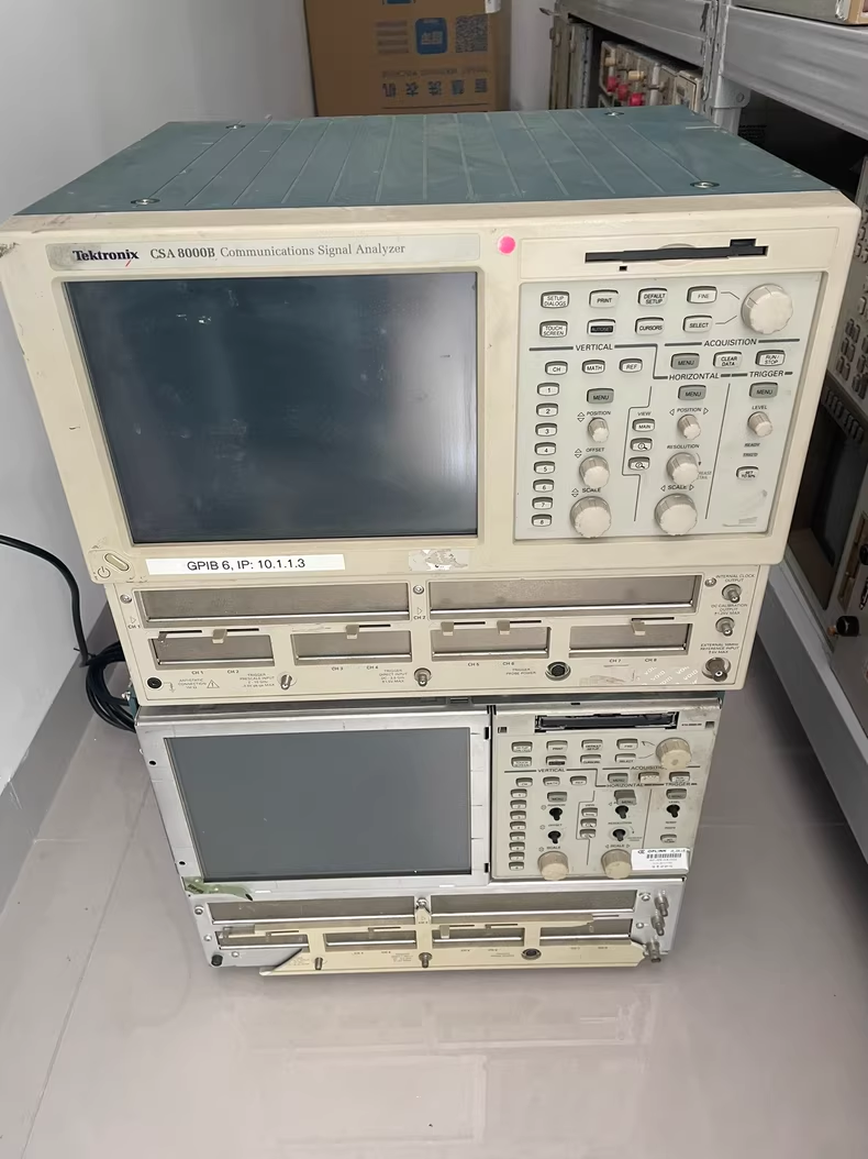 CSA8000B示波器泰克Tektronix不能测试故障维修