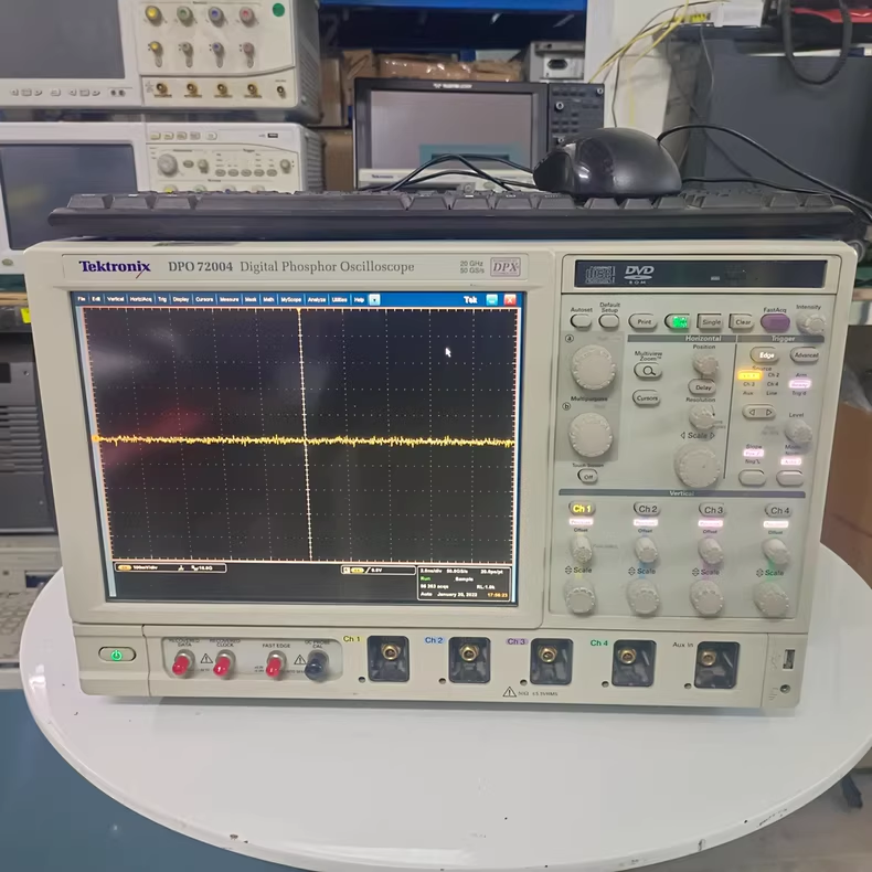 DPO72004示波器泰克Tektronix不进软件界面故障维修案例