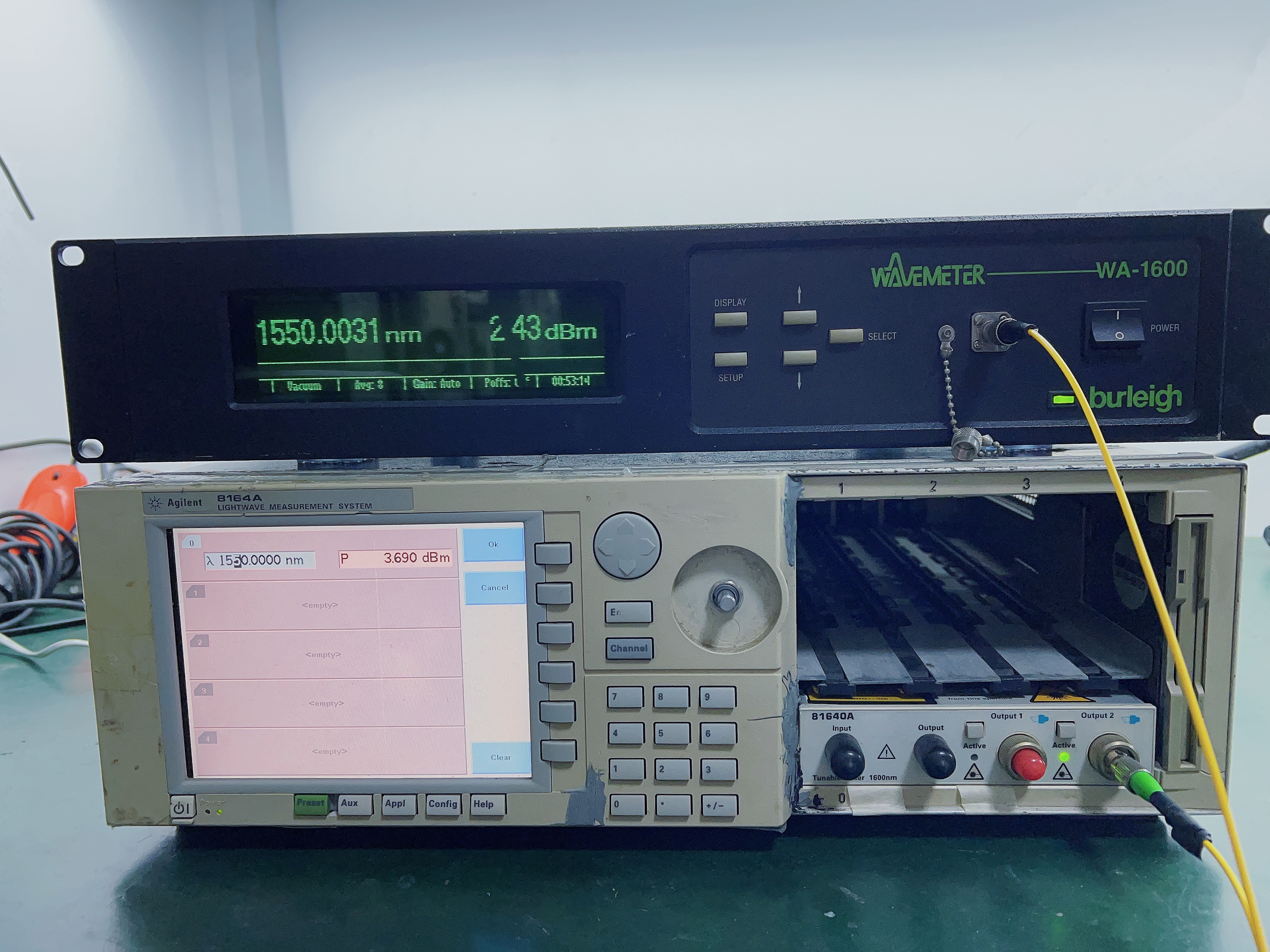 81640A是德Keysight可调谐激光器激光安全错误故障维修案例